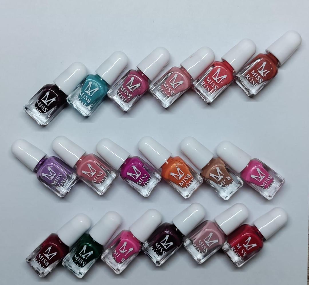 6-Piece Multicolor Nail Polish Set for Pakistani Women