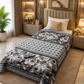 Stylish Fleece Printed Single Bed Blanket