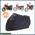 Waterproof Motorcycle Cover Black 100% Durable